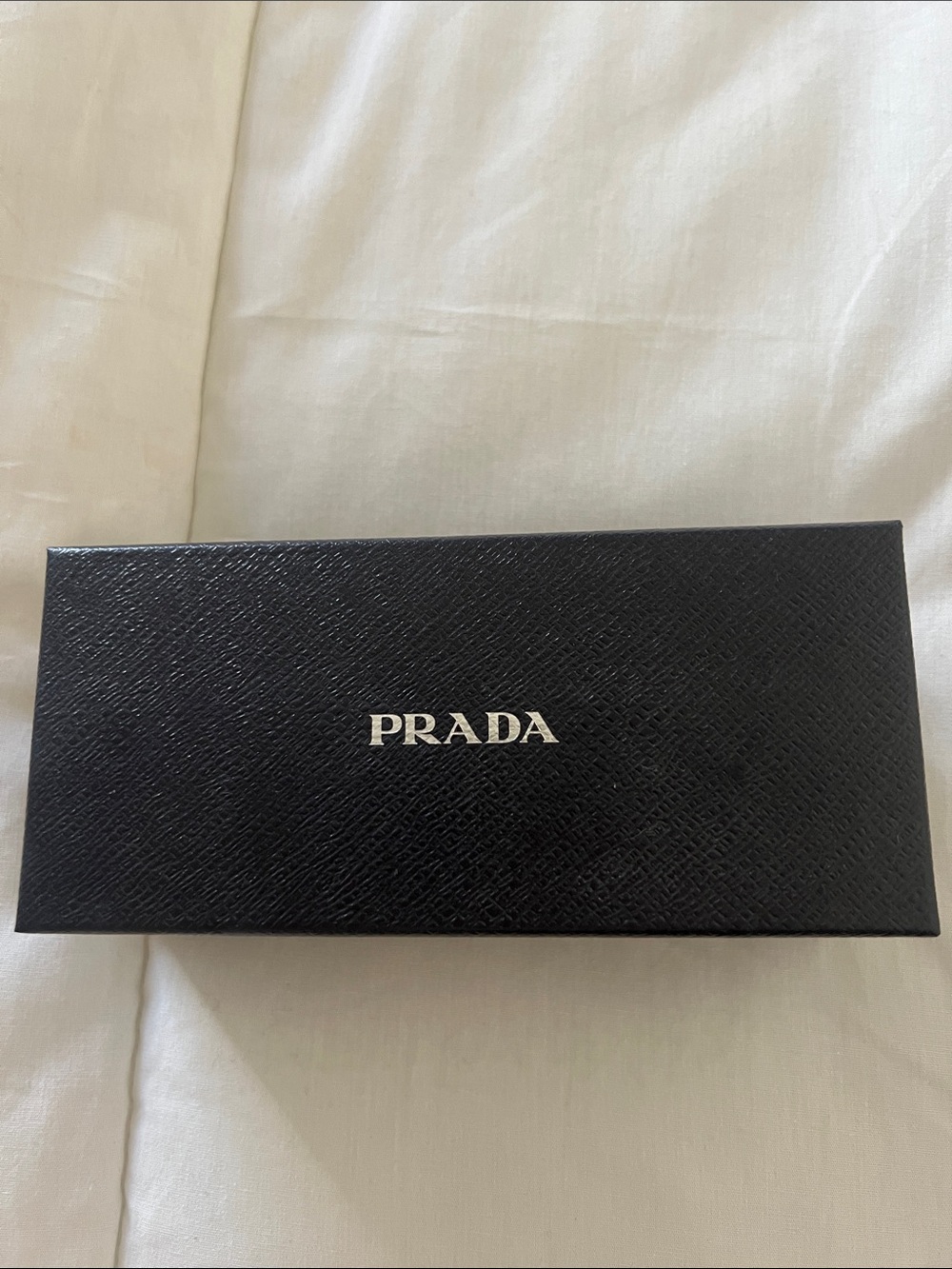 Prada Black Box with White Logo
